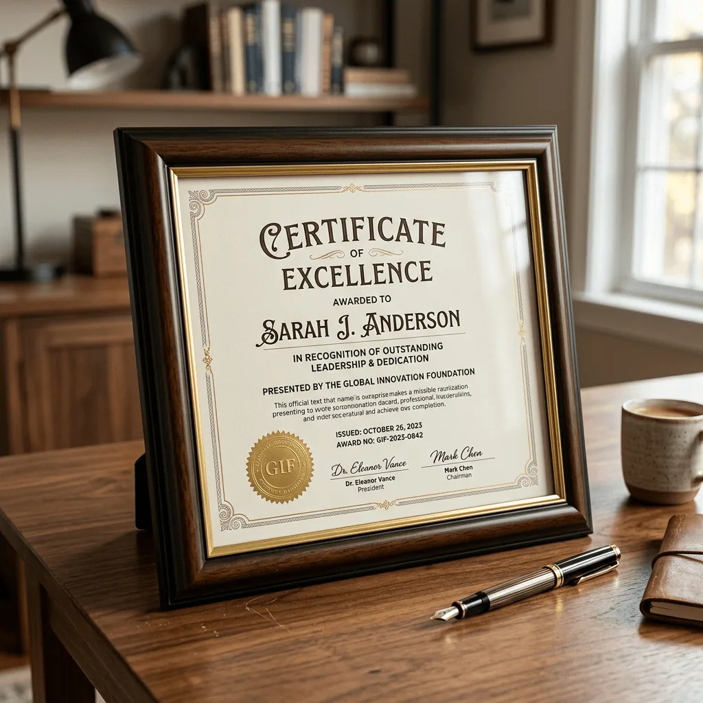 Generates certificates in bulk — one click